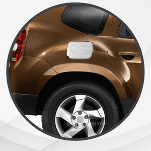 Dacia Duster Suv Depo Kapağı 1 Parça 2010 ve Üzeri Krom Paslanmaz Çelik