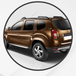 Dacia Duster Suv Kapı Eşiği 4 Parça 2010 ve Üzeri Krom Paslanmaz Çelik