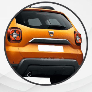 Dacia Duster Suv Bagaj Çıtası 2018 ve Üzeri Krom Paslanmaz Çelik