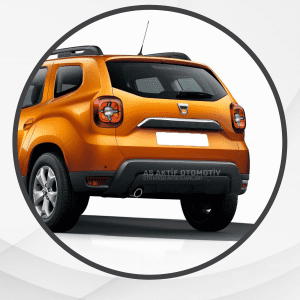 Dacia Duster Suv Bagaj İç Eşiği 2 Parça 2018 ve Üzeri Krom Paslanmaz Çelik