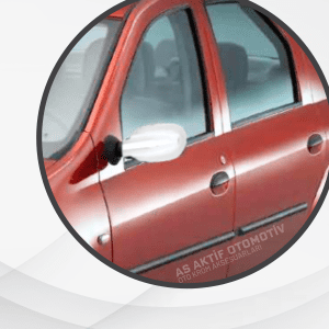 Dacia Logan SD/Pick-Up Ayna Kapağı 2 Parça 2005-2008 Krom Paslanmaz Çelik