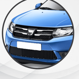 Dacia Sandero – 2 HB 5D Ön Panjur 4 Parça 2012-2016 Krom Paslanmaz Çelik