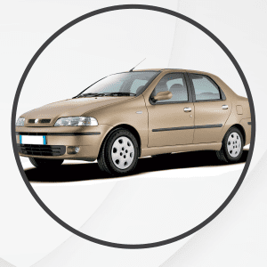 Fiat Albea SD Kapı Eşiği 4 Parça 2002-2012 Krom Paslanmaz Çelik