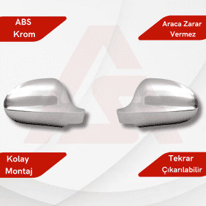 Fiat Albea SD Ayna Kapağı 2 Parça 2012 ve Üzeri Abs Krom