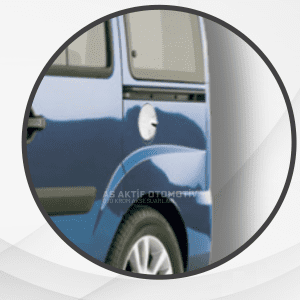 Fiat Doblo I Panel Van/Lav Depo Kapağı 2000 ve Üzeri Krom Paslanmaz Çelik