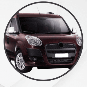 Fiat Doblo-2 Panel Van/Lav İç Kapı Eşiği 4 Parça 2010 ve Üzeri Krom Paslanmaz Çelik