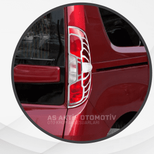 Fiat Doblo-2 Fcflt Panel Van/Lav Stop Çerçevesi 2 Parça 2014 ve Üzeri Abs Krom