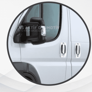 Fiat Ducato Van Kapı Kolu 8 Parça 2006 ve Üzeri Krom Paslanmaz Çelik