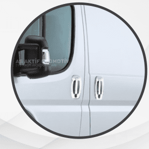 Fiat Ducato Van Kapı Kolu 8 Parça 2006 ve Üzeri Abs Krom