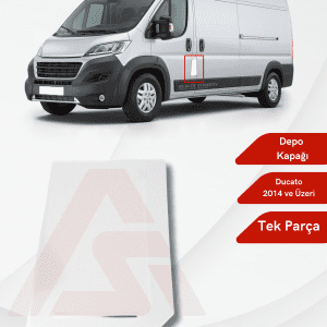 Fiat Ducato Van Depo Kapağı 2014 ve Üzeri Krom Paslanmaz Çelik