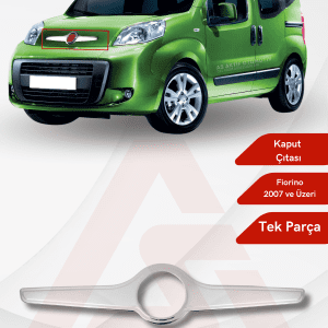 Fiat Fiorino Mini Van/Mpv Kaput Çıtası 2007 ve Üzeri Krom Paslanmaz Çelik