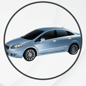 Fiat Linea SD Kapı Eşiği 4 Parça 2007 ve Üzeri Krom Paslanmaz Çelik