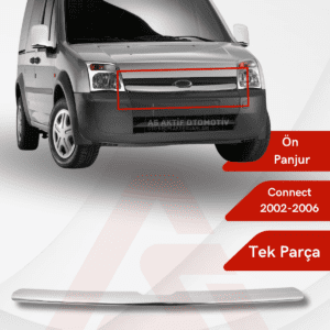 Ford Connect Panel Van/Lav Ön Panjur 2002-2006 Krom Paslanmaz Çelik