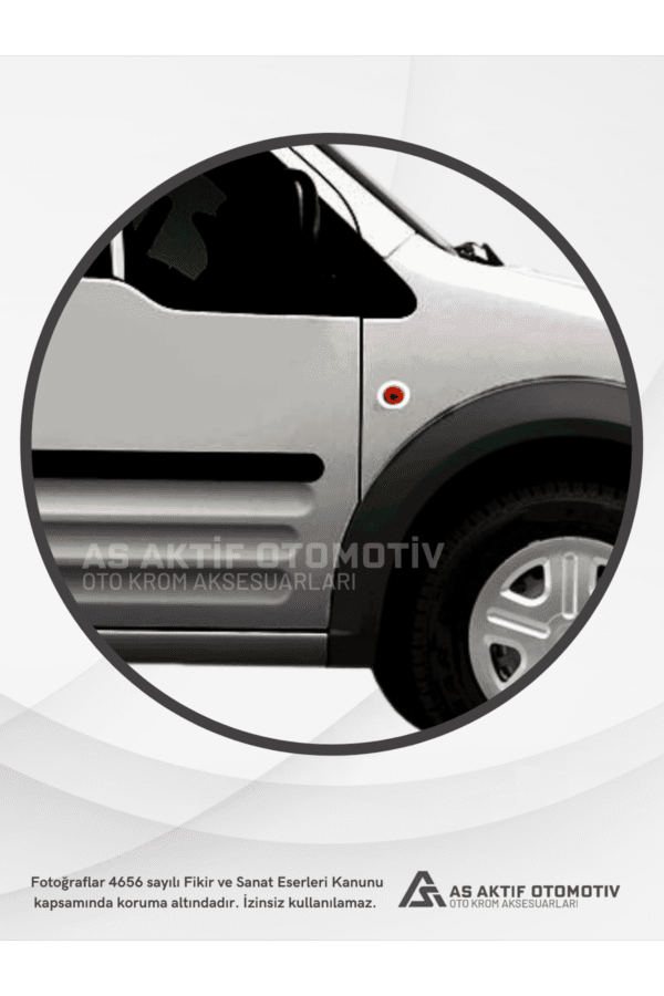 Ford Connect Panel Van/Lav Sinyal Çerçevesi 2 Parça 2002-2014 Krom Paslanmaz Çelik