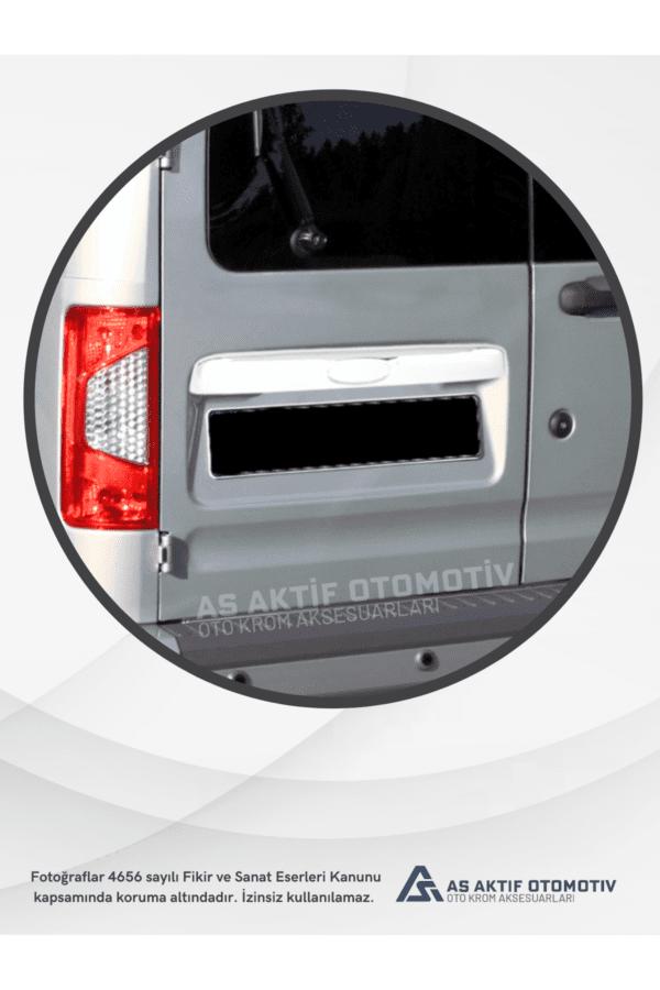 Ford Connect Panel Van/Lav Bagaj Çıtası 2009-2014 Krom Paslanmaz Çelik