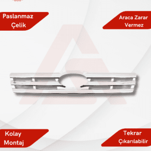 Ford Connect Panel Van/Lav Ön Panjur (Alt Tek Parça) 2009-2014 Krom Paslanmaz Çelik