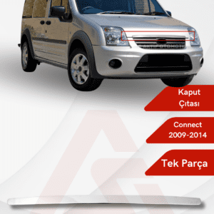 Ford Connect Panel Van/Lav Kaput Çıtası 2009-2014 Krom Paslanmaz Çelik