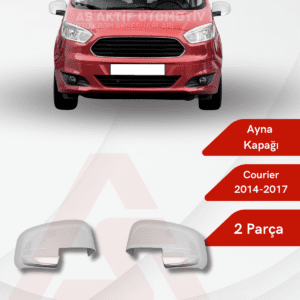 Ford Courier Van Ayna Kapağı 2 Parça 2014-2017 Abs Krom