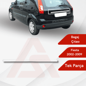 Ford Fiesta 5 HB 5D/3D Bagaj Çıtası 2002-2009 Krom Paslanmaz Çelik