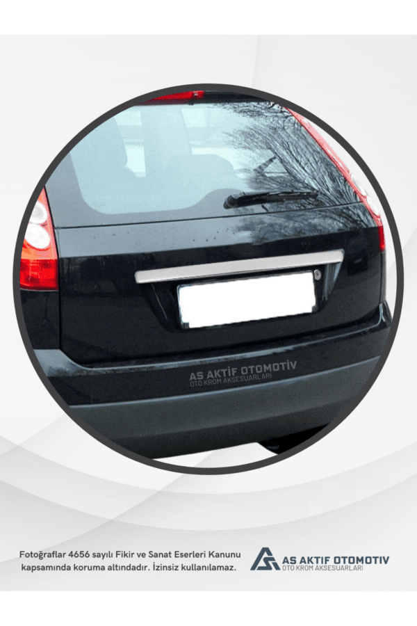 Ford Fiesta 5 HB 5D/3D Bagaj Çıtası 2002-2009 Krom Paslanmaz Çelik