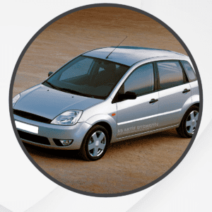 Ford Fiesta 5 HB 5D Kapı Eşiği 4 Parça 2002-2009 Krom Paslanmaz Çelik