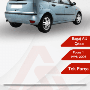 Ford Focus 1 HB Bagaj Alt Çıtası 1998-2008 Krom Paslanmaz Çelik