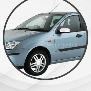 Ford Focus 1 HB 5D/SD Ayna Kapağı 2 Parça 1998-2011 Krom Paslanmaz Çelik