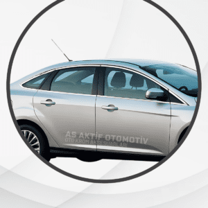 Ford Focus 3 SD Cam Çerçevesi 12 Parça 2011-2017 Krom Paslanmaz Çelik