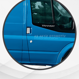 Ford Transit Van Kapı Kolu (2 Kapı) 3 Parça 2003-2013 Krom Paslanmaz Çelik