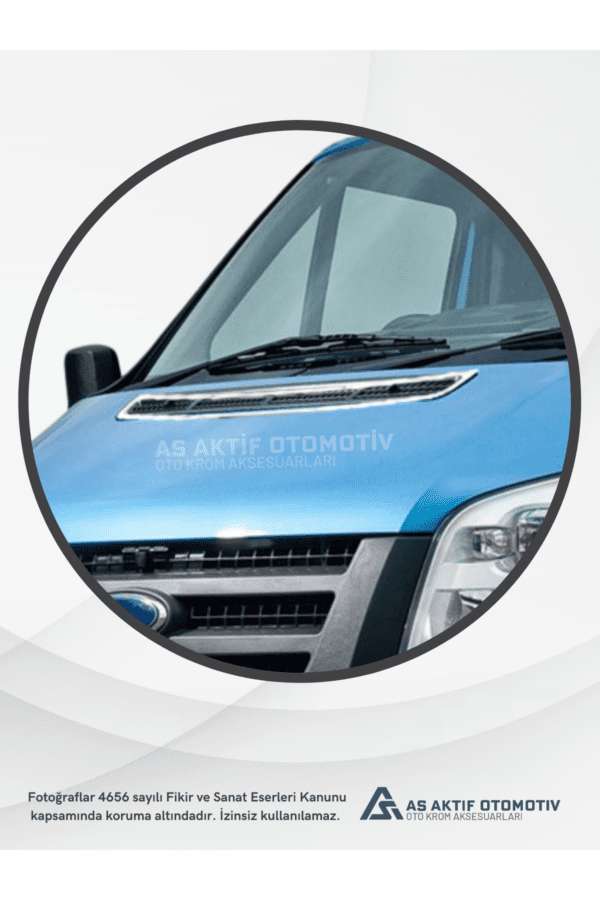 Ford Transit Van Havalandırma Çerçevesi 2003-2013 Krom Paslanmaz Çelik