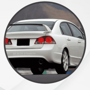 Honda Civic SD Kapı Eşiği 4 Parça 2006-2011 Krom Paslanmaz Çelik