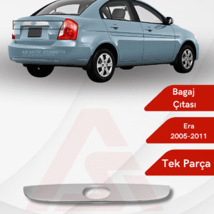 Hyundai Era SD Bagaj Çıtası 2005-2011 Krom Paslanmaz Çelik