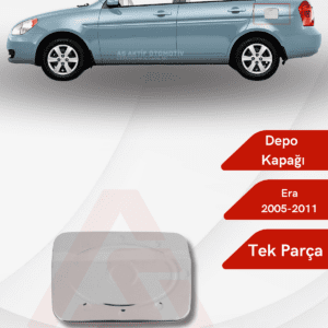 Hyundai Era SD Depo Kapağı 2005-2011 Krom Paslanmaz Çelik