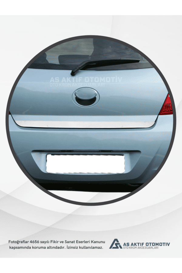 Hyundai İ20 HB 5D Bagaj Alt Çıtası 2008-2012 Krom Paslanmaz Çelik