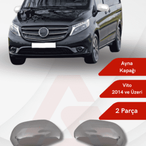 Mercedes Vito W447 Van Ayna Kapağı  2 Parça 2014 ve Üzeri Abs Krom