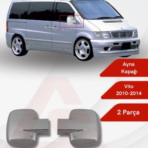 Mercedes Vito W638 Van Ayna Kapağı  2 Parça 1996-2003 Abs Krom