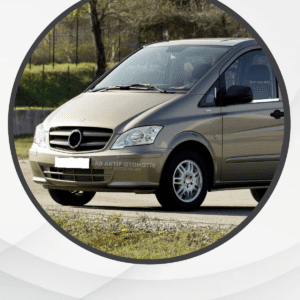 Mercedes Vito W639 Van Kapı Eşiği 3 Parça 2003-2010 Krom Paslanmaz Çelik