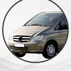 Mercedes Vito W639 Van Ön Panjur (Geniş Model) 4 Parça 2010-2014 Krom Paslanmaz Çelik