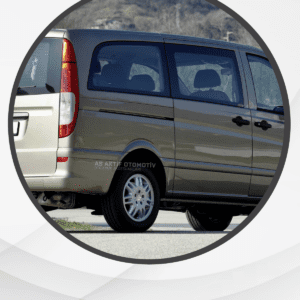 Mercedes Vito W639 Van Kapı Eşiği 3 Parça 2010-2014 Krom Paslanmaz Çelik