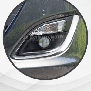 Opel Astra J HB 5D/3D/SD/SW Sis Çerçevesi 2 Parça 2010-2014 Krom Paslanmaz Çelik