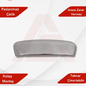 Opel Corsa D HB 5D  Bagaj Açma 2006-2015 Krom Paslanmaz Çelik