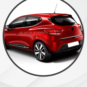 Renault Clio 4 HB 5D/SW Ön Konsol Çıtası 2012 ve Üzeri Krom Paslanmaz Çelik