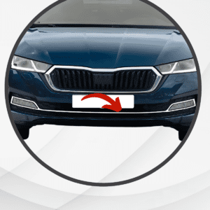 Skoda  Octavia 3 (A8) SD Sis Çerçevesi 3 Parça 2020 ve Üzeri Krom Paslanmaz Çelik