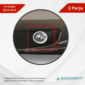 Volkswagen Caddy Mini Van Sis Çerçevesi 2 Parça 2010-2014 Krom Paslanmaz Çelik