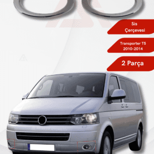 Volkswagen Transporter T5 Van Sis Çerçevesi 2 Parça 2010-2014 Krom Paslanmaz Çelik