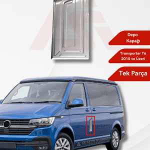 Volkswagen Transporter T6 Van Depo Kapağı 2015 ve Üzeri Krom Paslanmaz Çelik